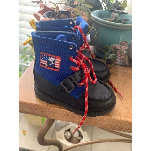 POLO by Ralph Lauren Boy's Ranger II Downhill Skiing Olympic Boots - Picture 3 of 11